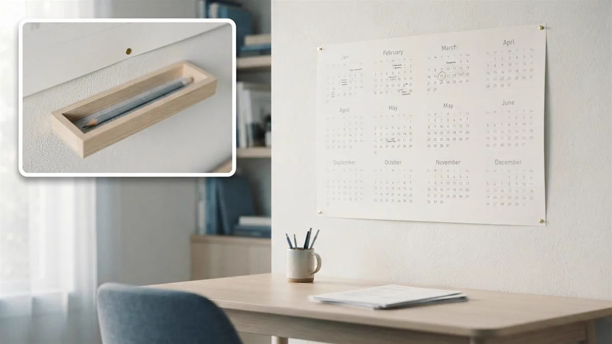 A wall calendar with 30 June 2027 circled and the following years shown greyed out behind it.